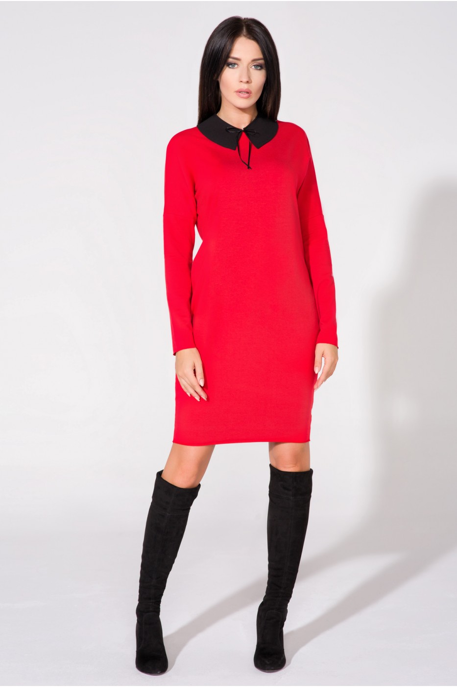 Abendkleid model 61715 Tessita rot Damen