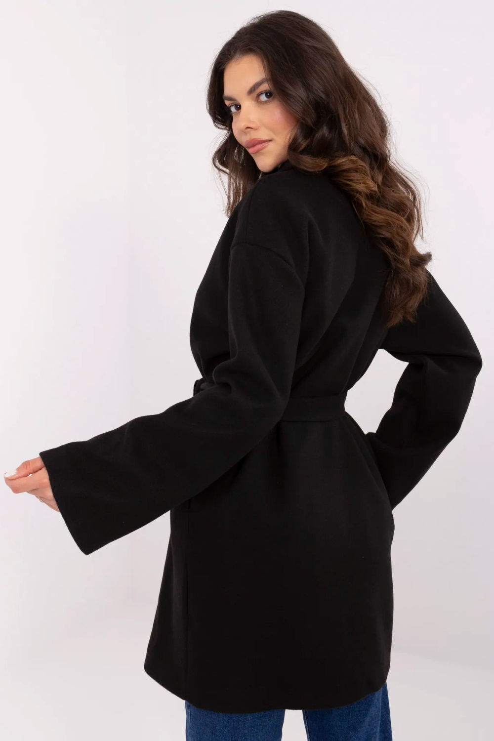  Coat model Och Bella  black
