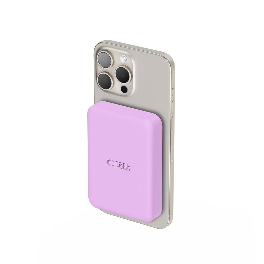 Tech-Protect PB11 LifeMag MagSafe Power Bank 10000mAh Lilac