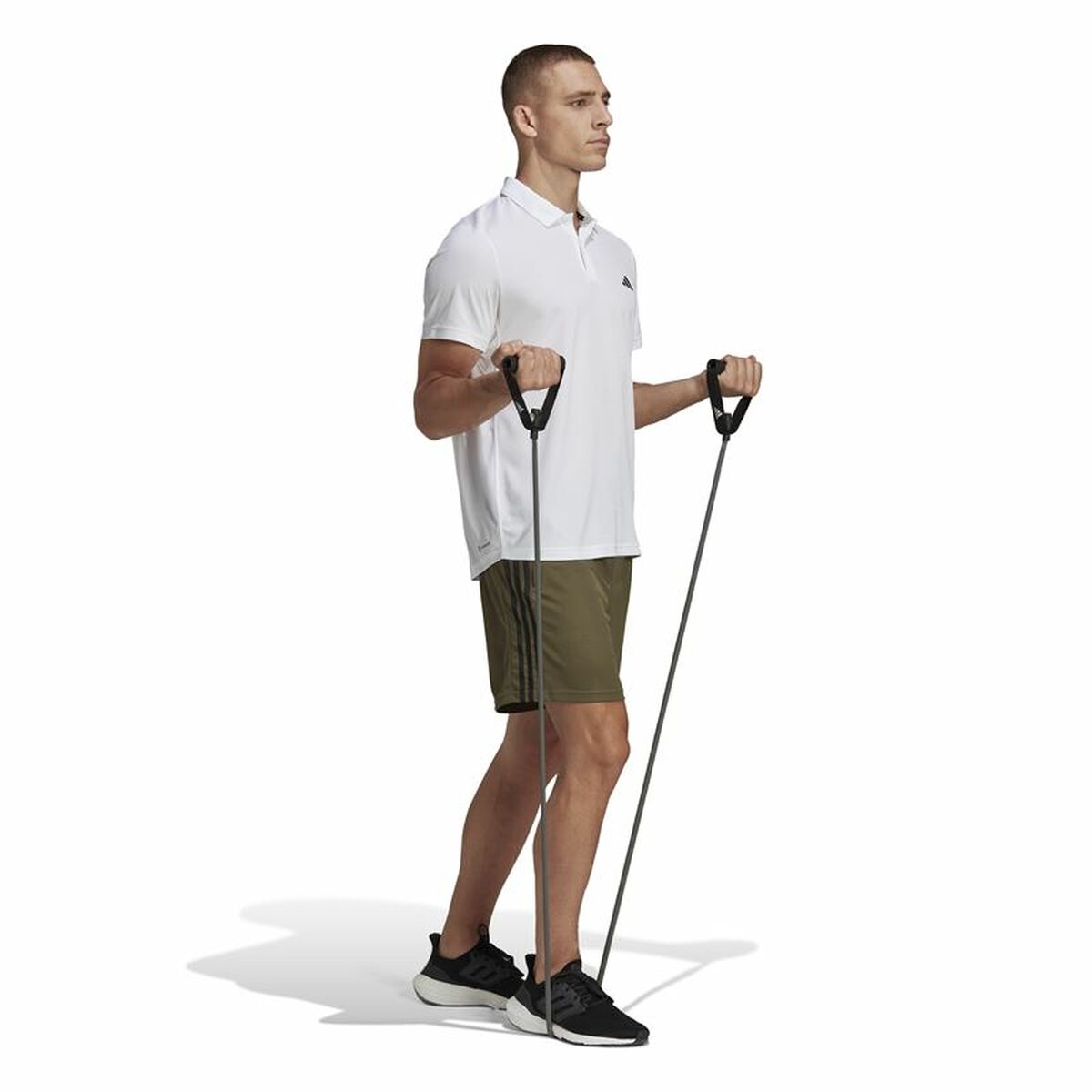 Men's Sports Shorts Adidas Piqué Olive