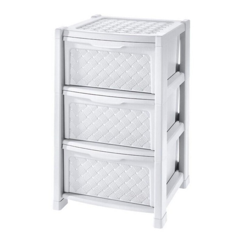 Chest of drawers Tontarelli Plastic 3 Drawers (38,5 x 39 x 63,5 cm)