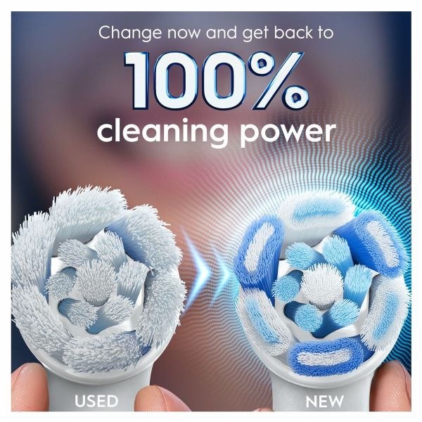 Replacement Head Oral-B IO RBCWF-3 3UD White