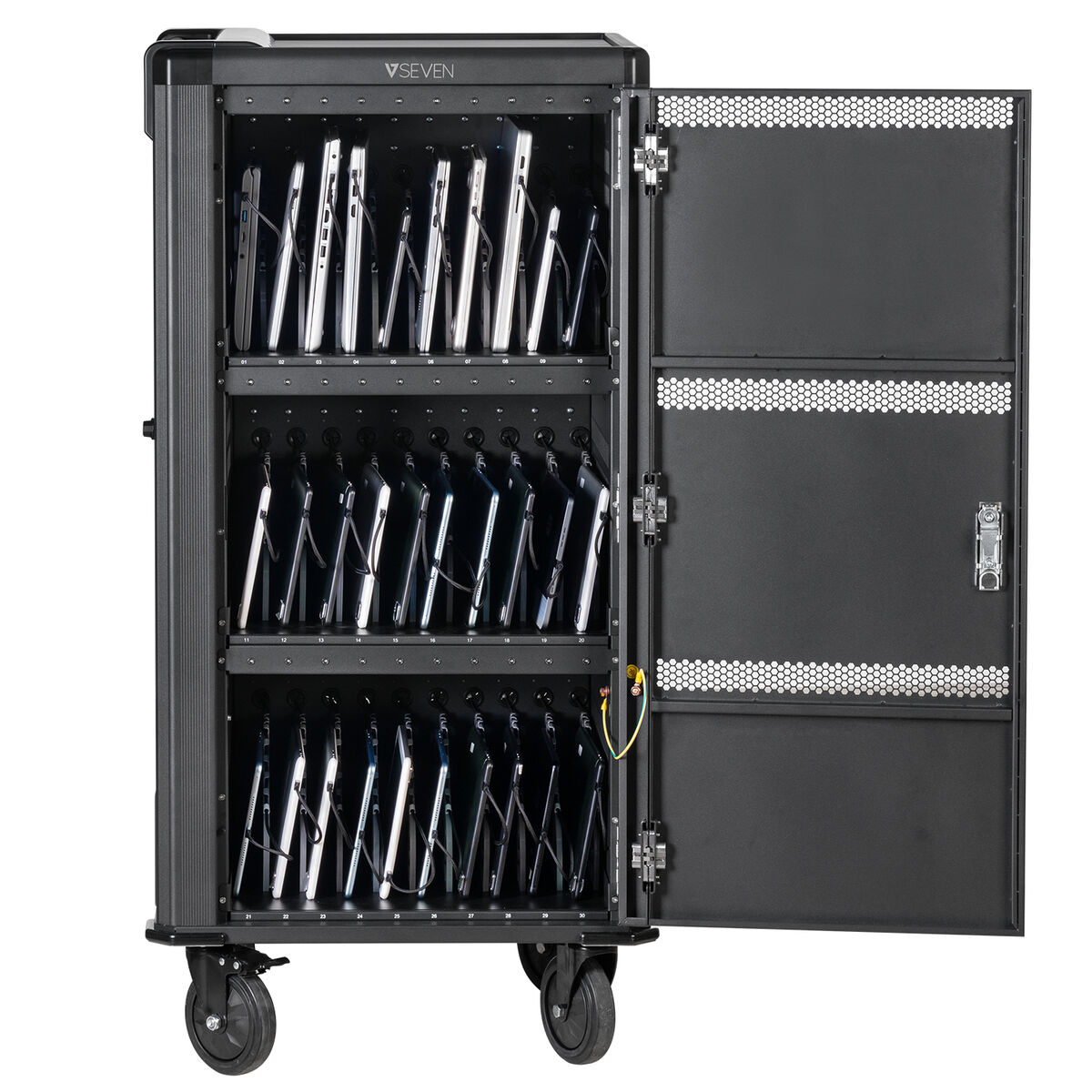 Wall-mounted Rack Cabinet V7 CHGCT30USBCPD-2E