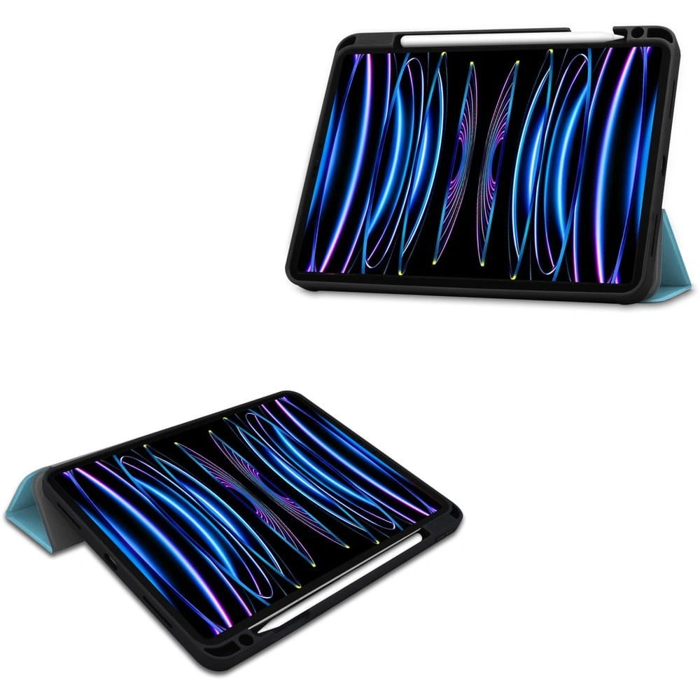 Bizon Case Tab Lizard Apple iPad Pro 11 2022/2021/2020/2018 blue