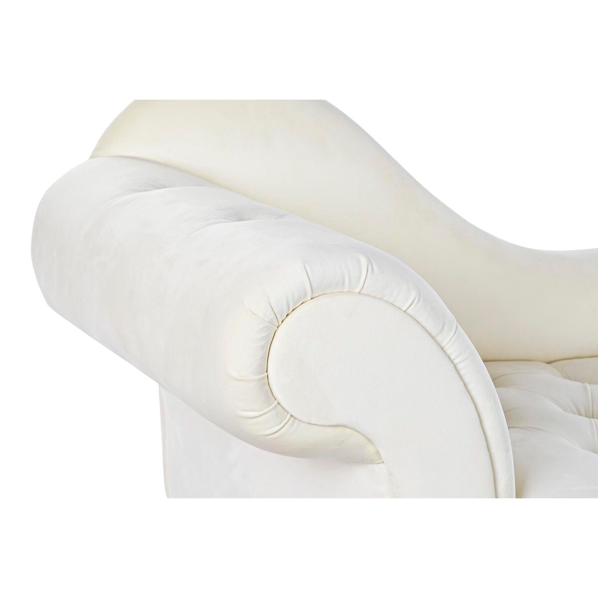 Chaise Longue Sofa Home ESPRIT Natural 119 x 55 x 77 cm