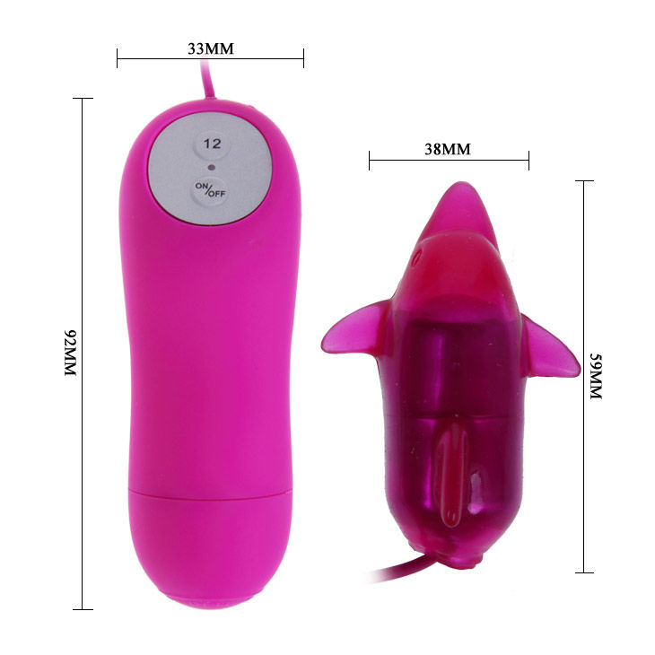 CUTE SECRET DOLPHIN VIBRATOR 12 SPEED VIBRATION