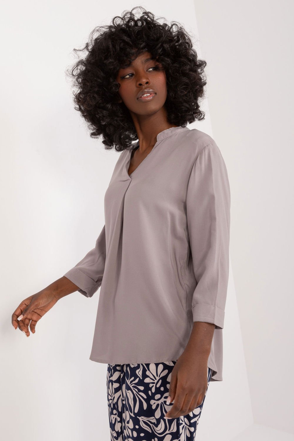  Blouse model 196919 Sublevel  grey