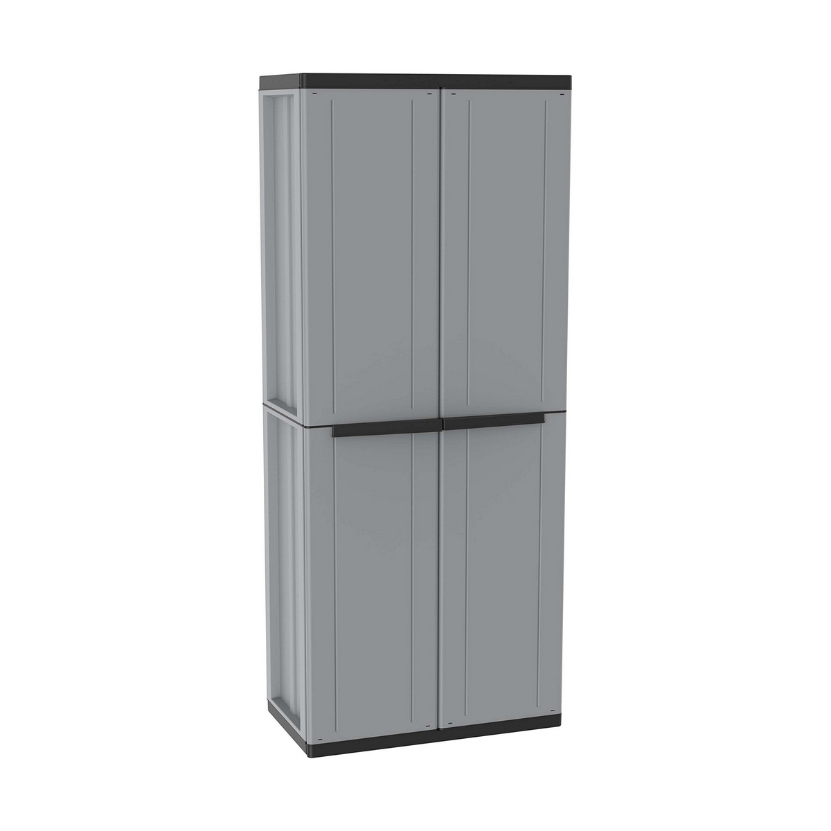 Cupboard Terry jline268 Black/Grey Resin (68 x 37,5 x 163,5 cm)