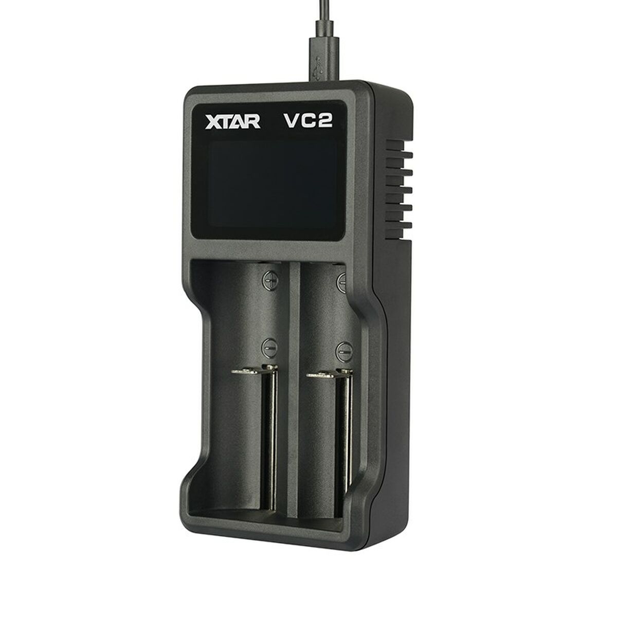 Battery charger Xtar VC2 Litio Ion Batteries x 2