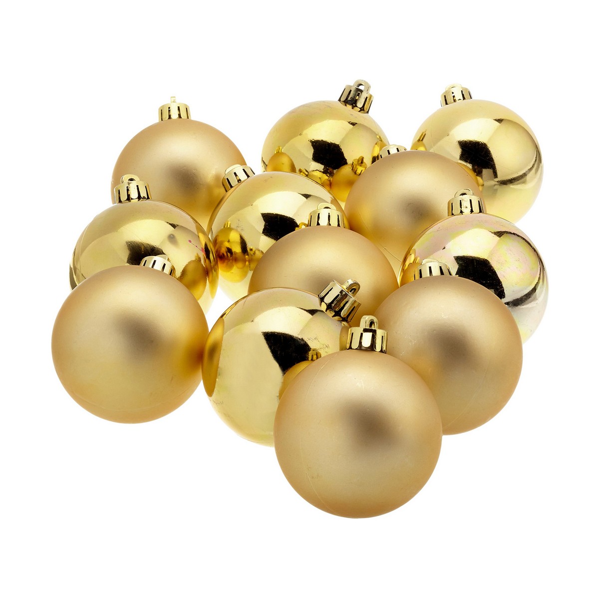 Bombki świąteczne Decoris Złoto (Ø6 cm)