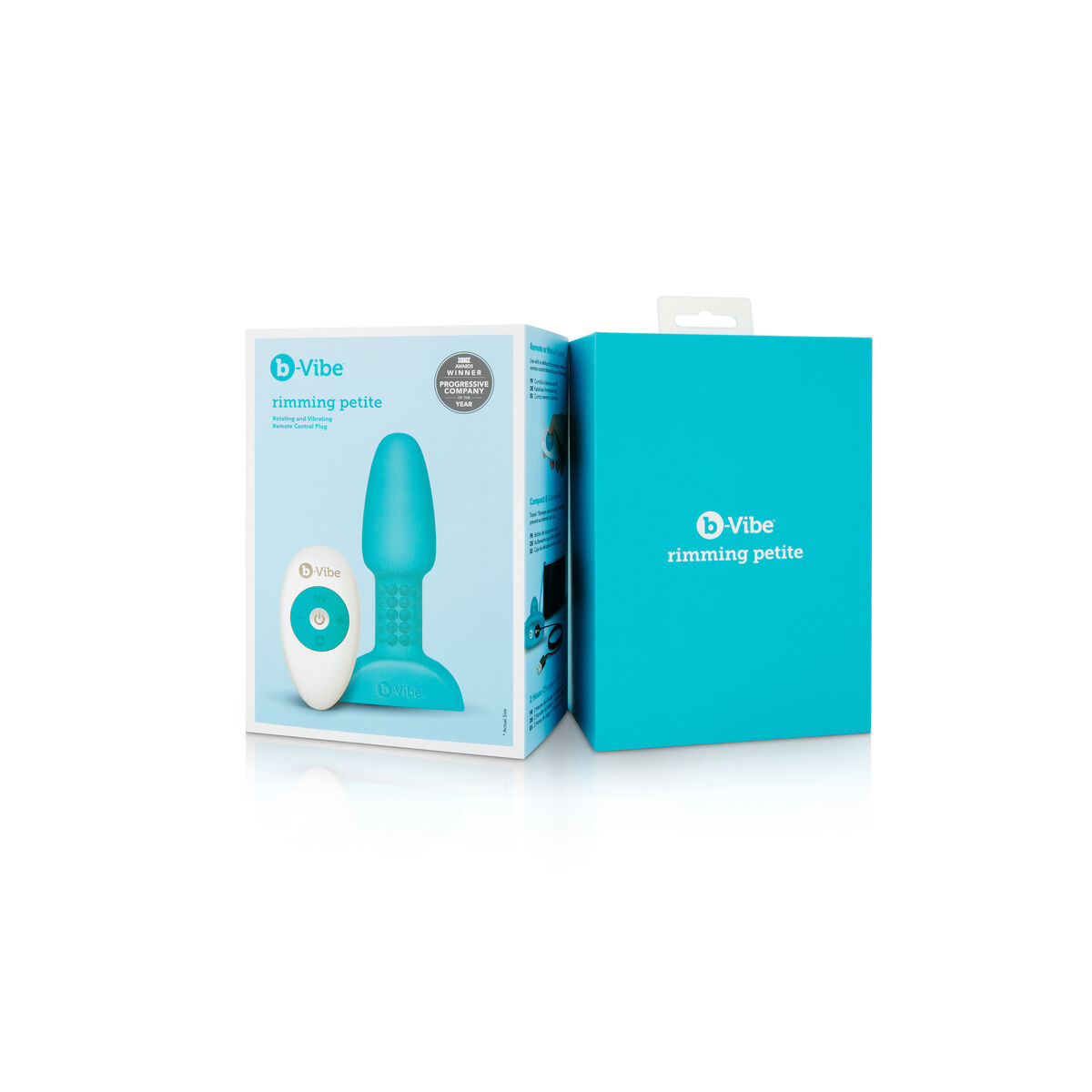 Small Teal Anal Rimming Plug B-Vibe 96786 Small Teal Anal Rimming Plug B-Vibe 96786