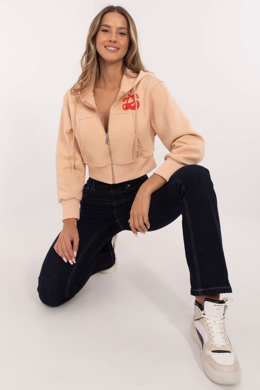  Sweatshirt model 204412 Factory Price  brown