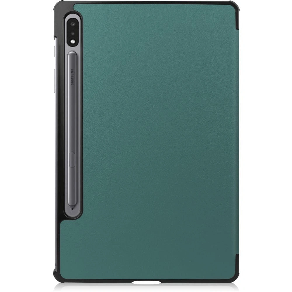 Bizon Case Tab Croc Samsung Galaxy Tab S8 Plus / S7 Plus dark green