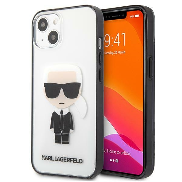 Karl Lagerfeld KLHCP13SHIKCK Apple iPhone 13 mini transparent Ikonik Karl