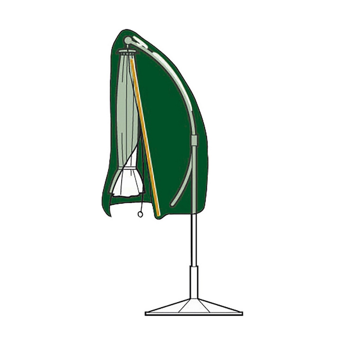 Protective Case Altadex Sunshade Green