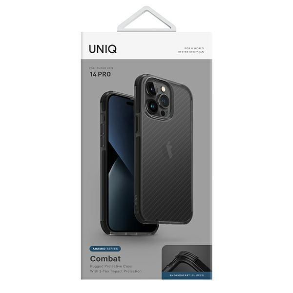 UNIQ Combat Apple iPhone 14 Pro carbon black