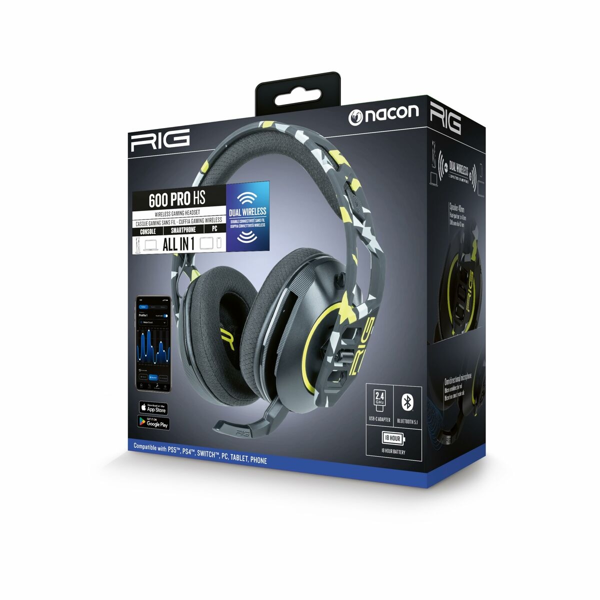 Headphones Nacon RIG600PROHSACID