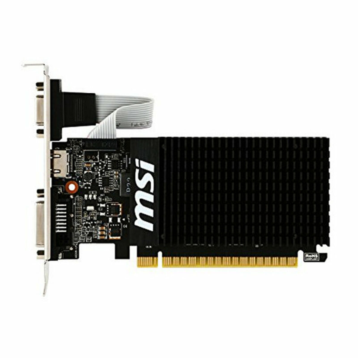 MSI VGA NVIDIA GT 710 2 GB DDR3 2 GB RAM GDDR3 Graphics card 