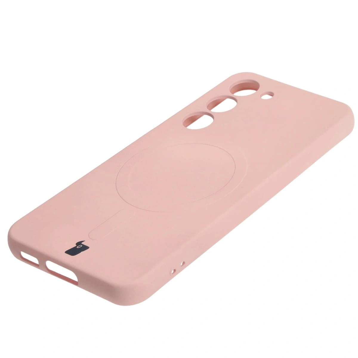 Bizon Case Silicone Magnetic Samsung Galaxy S23 light pink