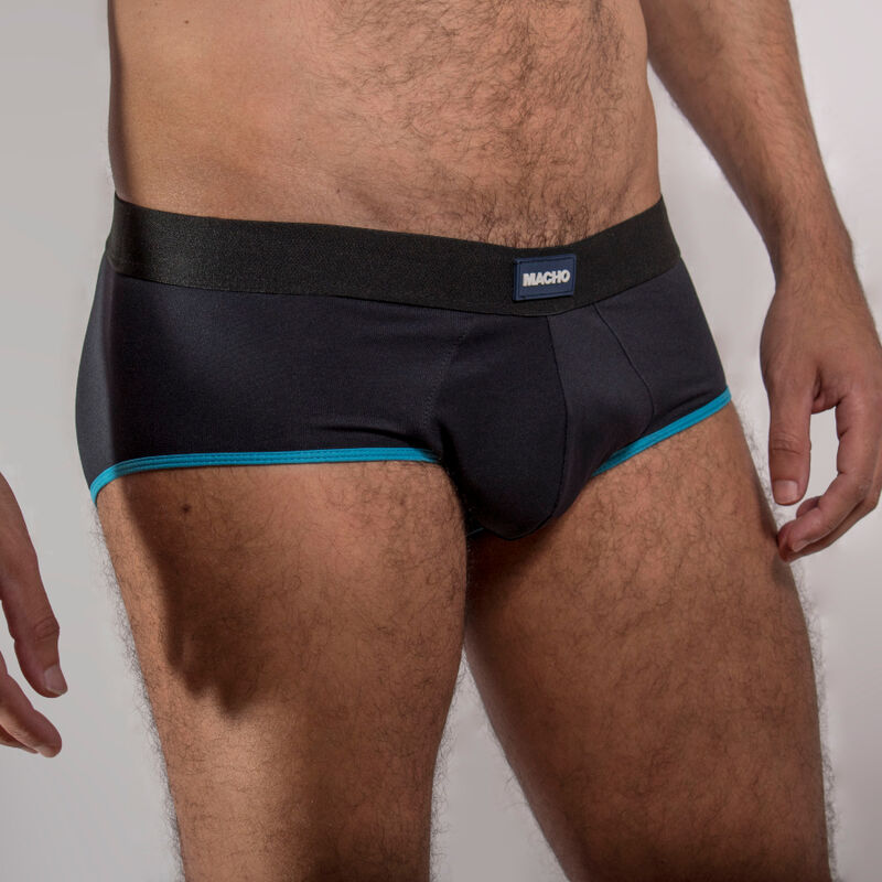 MACHO - MS24B BRIEF UNDERPANTS DARK BLUE L