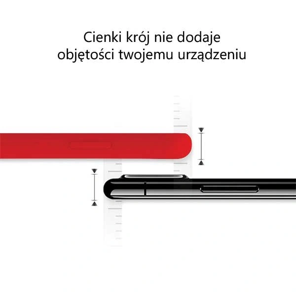 Etui Mercury Silicone do Apple iPhone 14 / 13 czerwony
