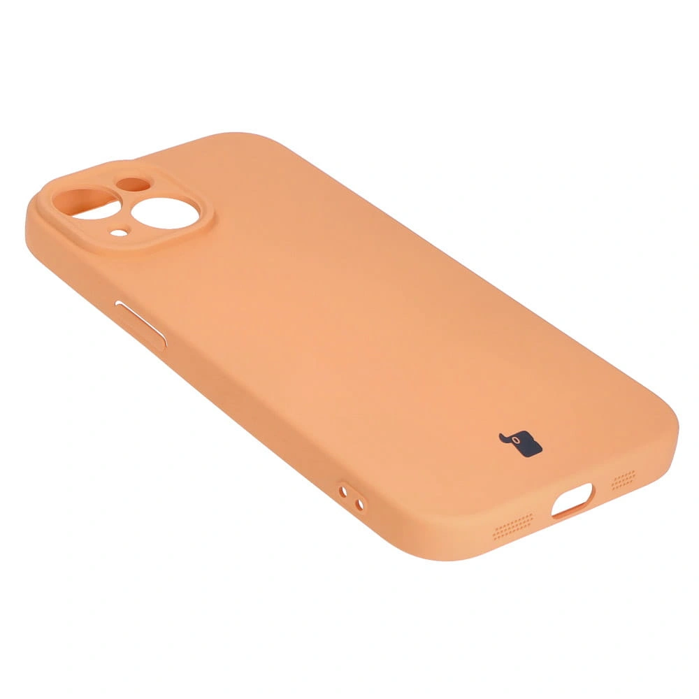 Bizon Case Silicone Apple iPhone 15 orange