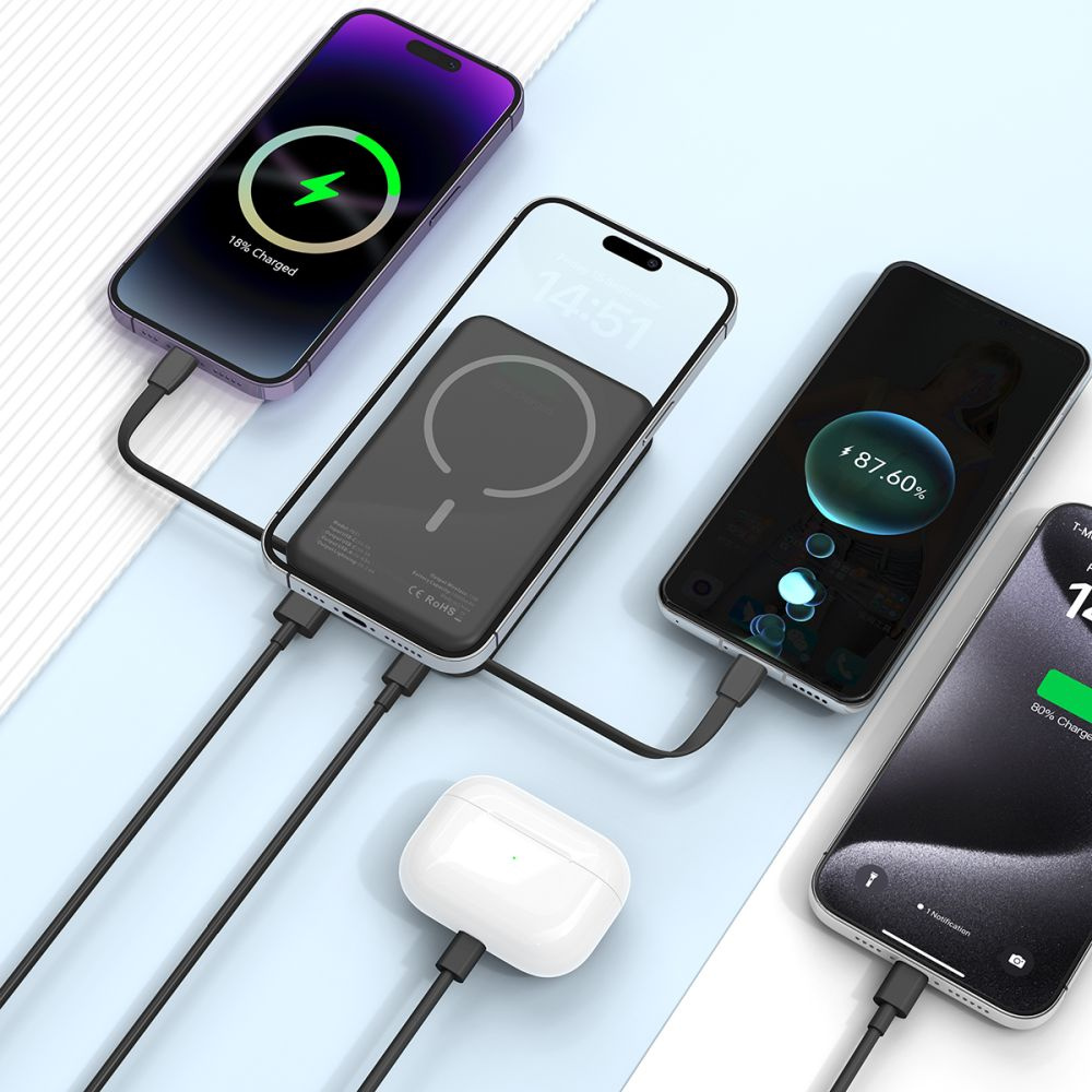 Tech-Protect PB31 Lifemag MagSafe powerbank 10000mAh Black