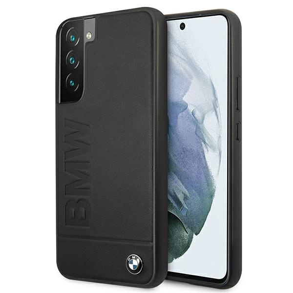 BMW BMHCS22MSLLBK Samsung Galaxy S22+ Plus black hardcase Signature Logo Imprint