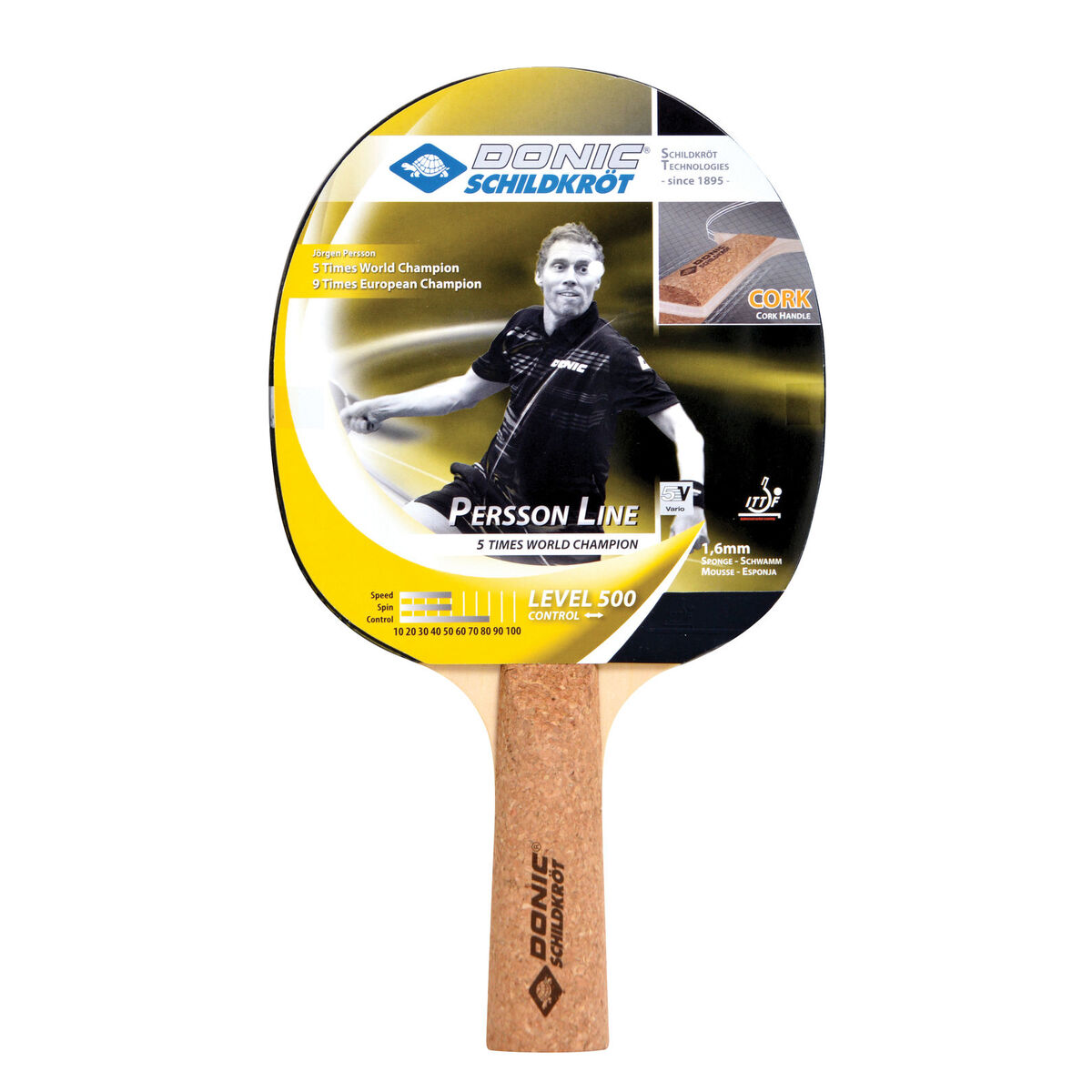 Ping Pong Racket Donic Persson 500