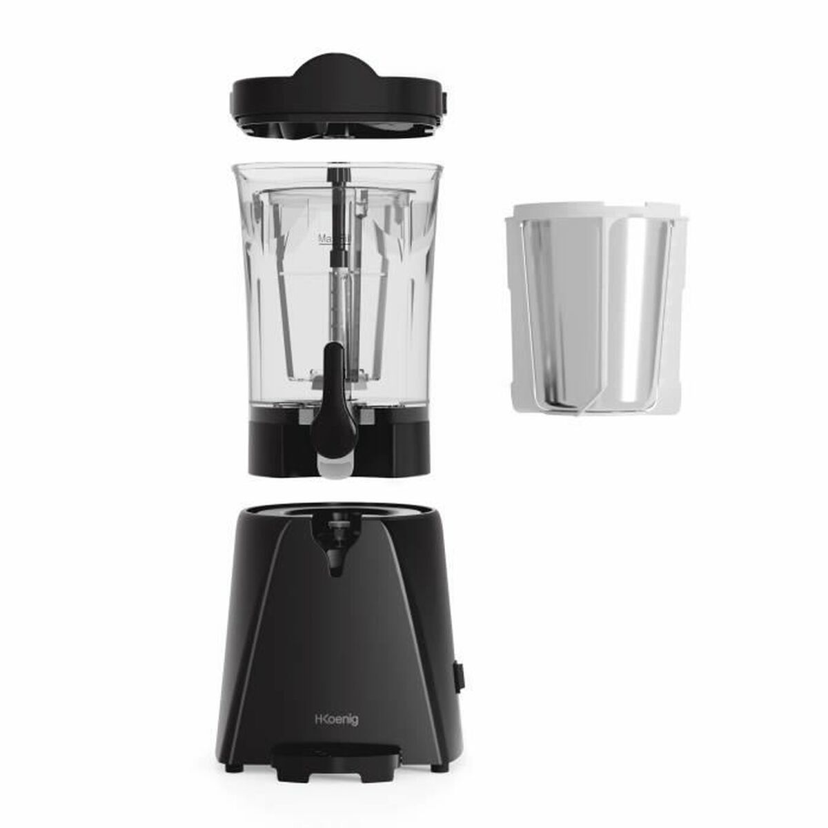 Ice Cream Maker Hkoenig GTR60 20 W Black 1 L Ice Cream Maker Hkoenig GTR60 20 W Black 1 L