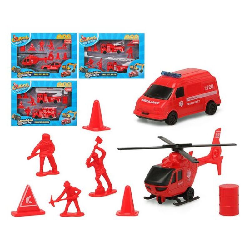 Vehicle Playset Red