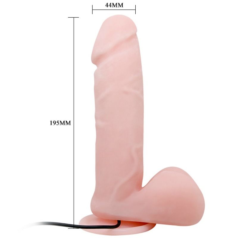 PRETTY LOVE OLIVER REALISTIC VIBRATING DILDO