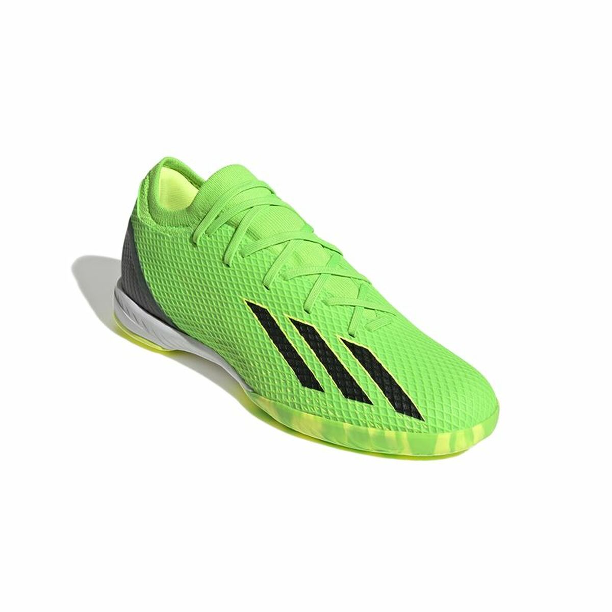 Adult's Indoor Football Shoes Adidas X Speedportal 3 Lime green