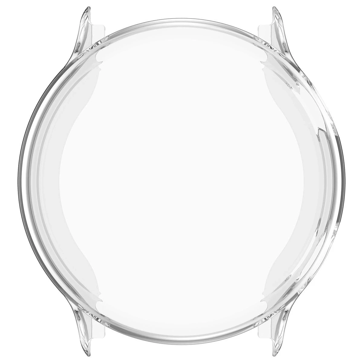 Etui z osłoną ekranu Bizon Case Watch Felipe do Garmin Vivoactive 6 przeźroczyste