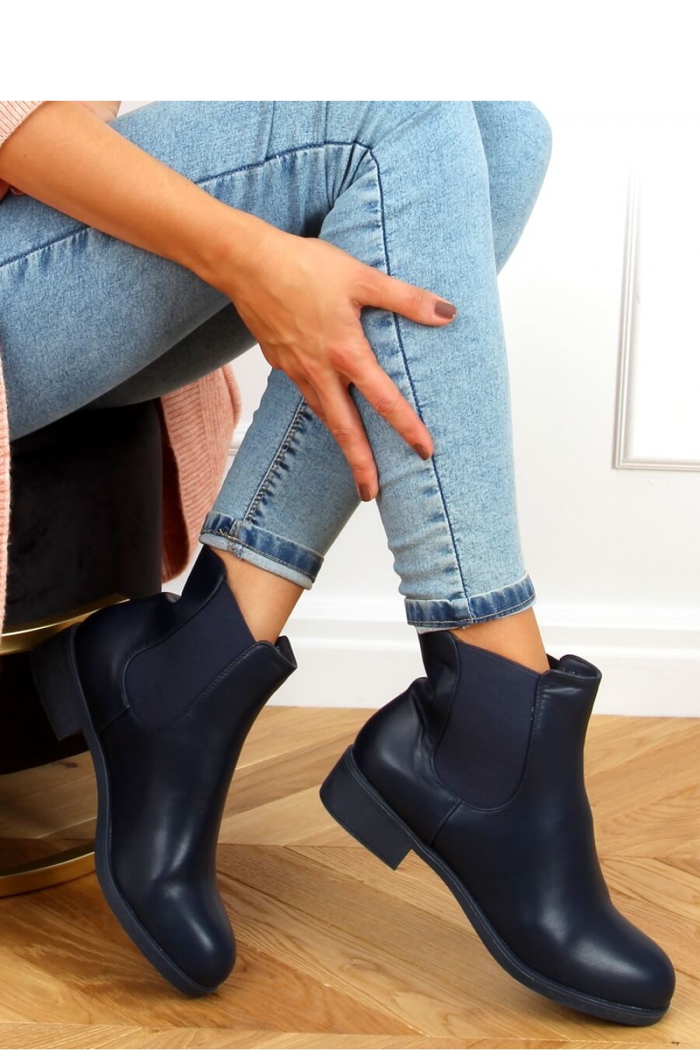 Jodhpur-Stiefel model 158557 Inello marineblau Damen