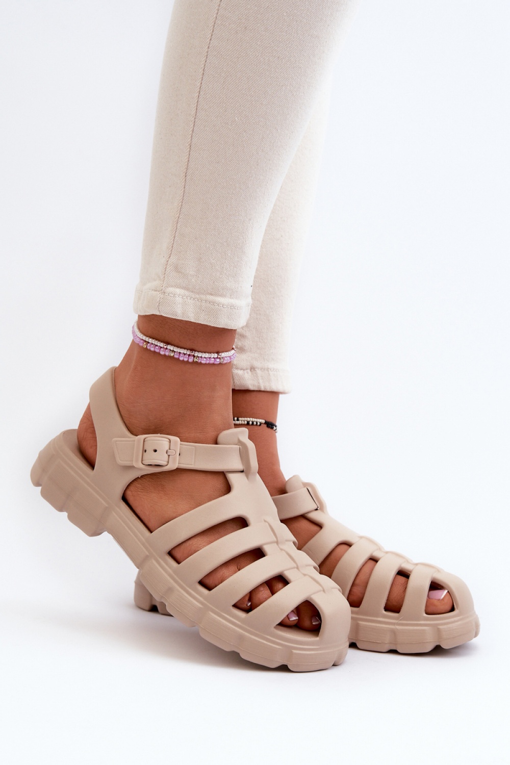  Sandals model 194965 Step in style  beige