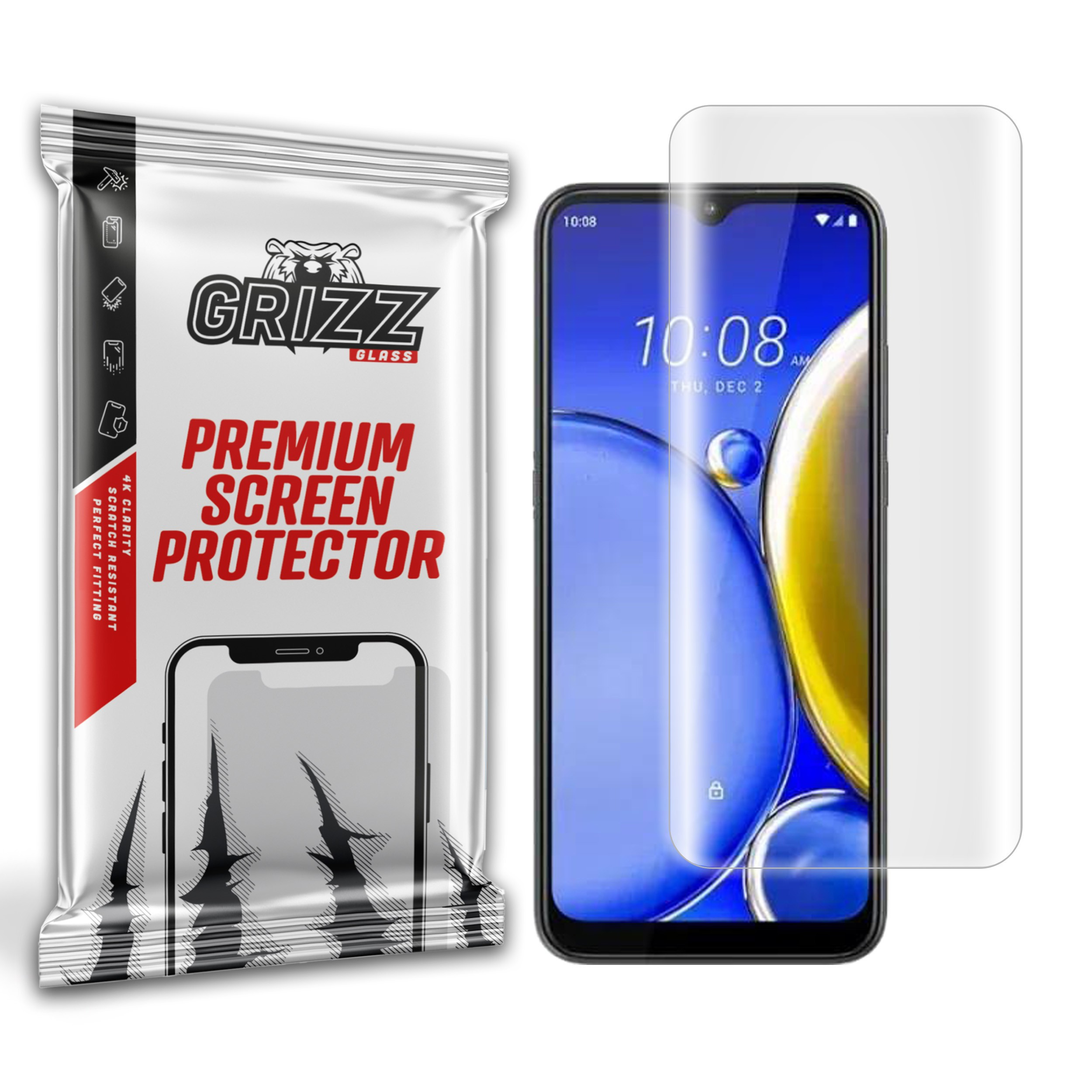 GrizzGlass Hydrofilm HTC Wildfire E Star