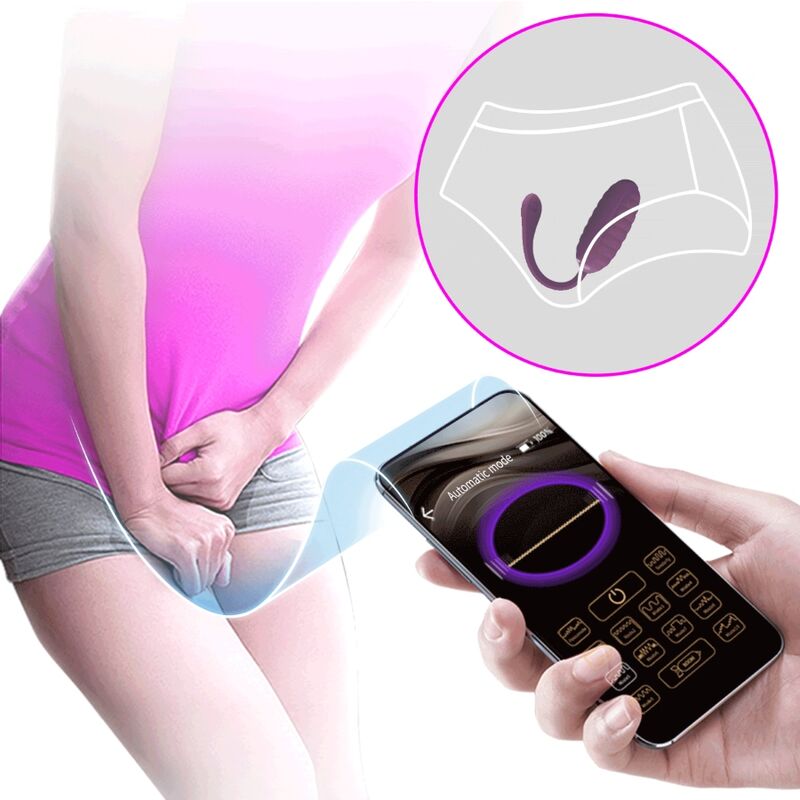 PRETTY LOVE - CASPER PURPLE RECHARGEABLE VIBRATING EGG PRETTY LOVE - CASPER PURPLE RECHARGEABLE VIBRATING EGG