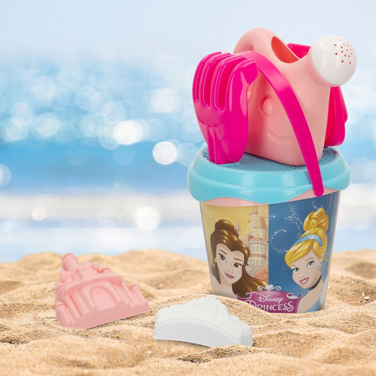 Beach toys set Princesses Disney Ø 18 cm (12 Units)