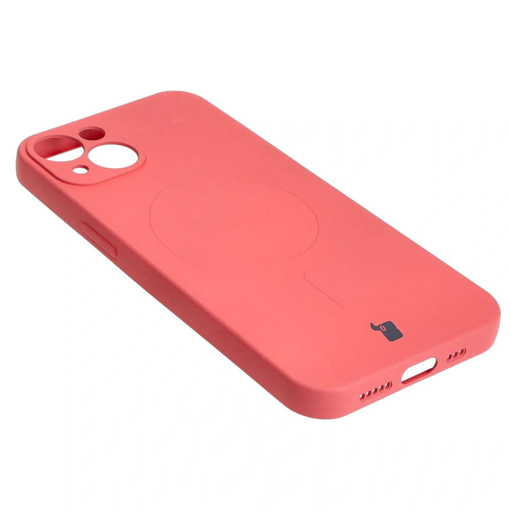 Bizon Case Silicone Magnetic Apple iPhone 13 dirty pink