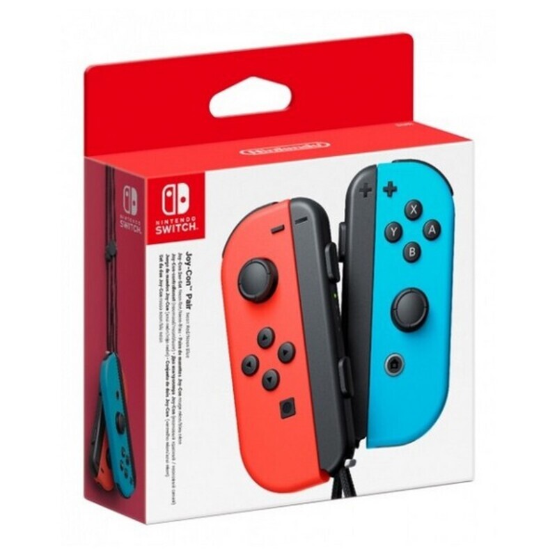 Gamepad Bezprzewodowy/ OR: Bezprzewodowa Kontrolka do Gier Nintendo Joy-Con Niebieski Czerwony