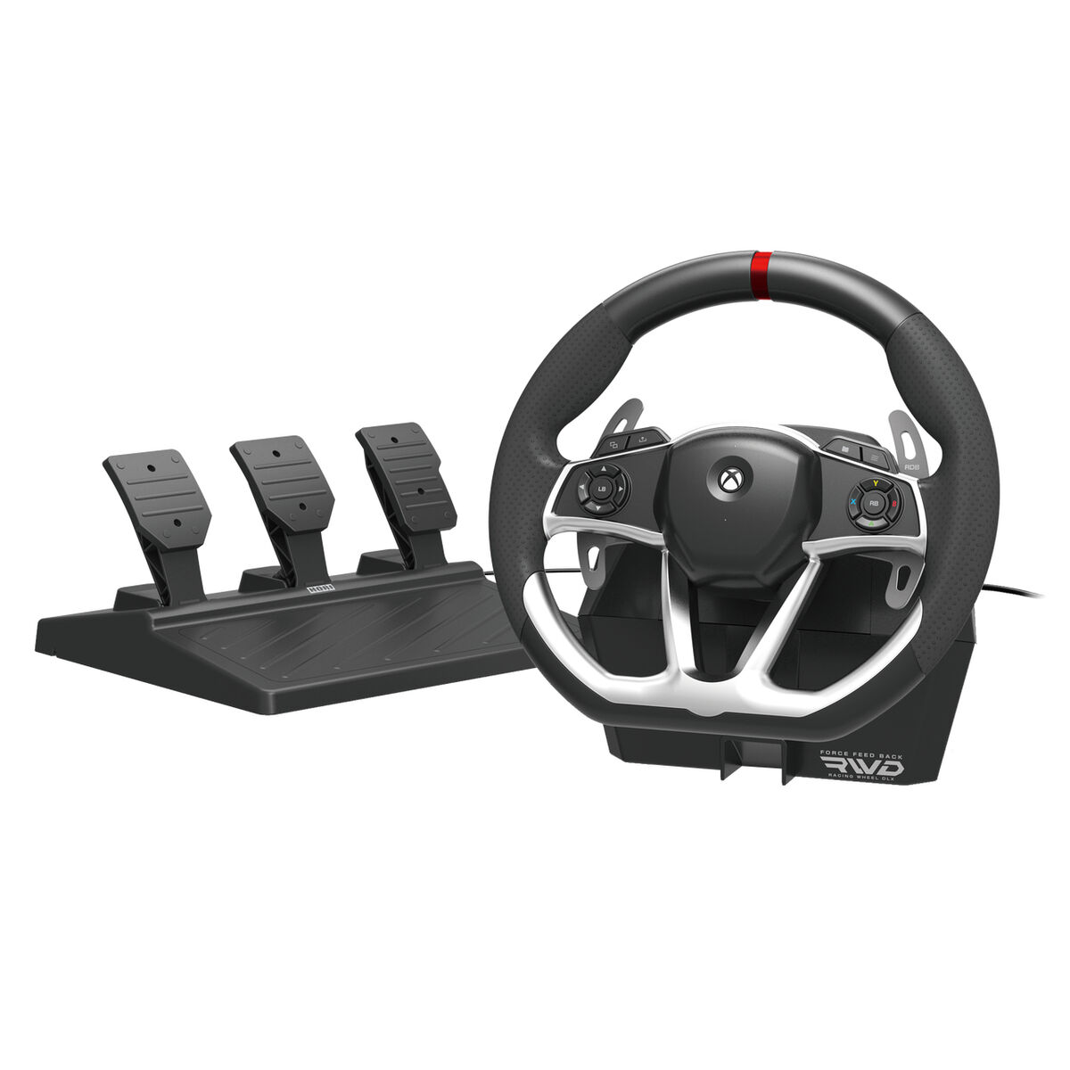 Podstawka do kierownicy i pedałów do gry HORI Force Feedback Racing Wheel DLX
