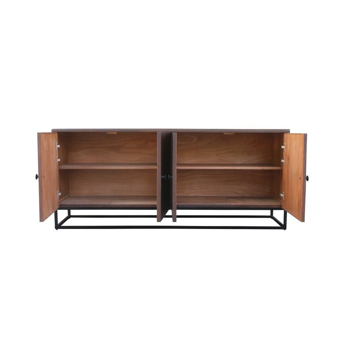 Sideboard DKD Home Decor 177 x 38 x 75 cm Dark brown Wood