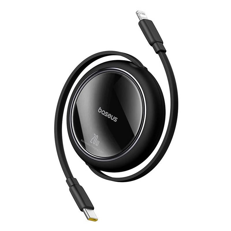 Baseus Free2Pull USB-C / Lightning cable 20W 1m (black)