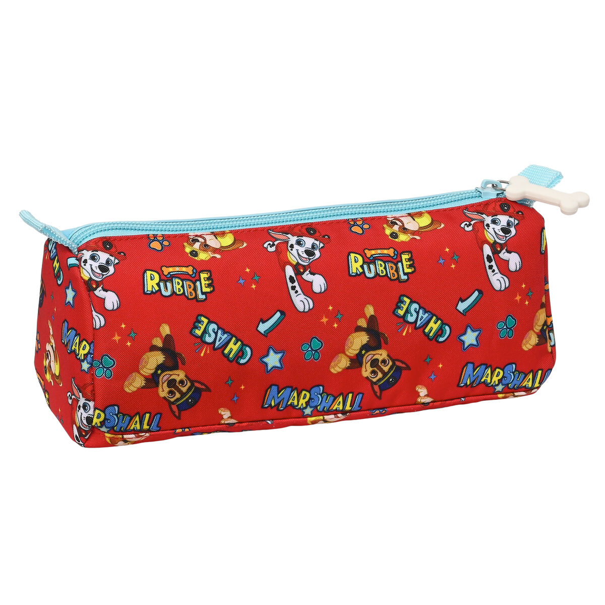 Schulmäppchen The Paw Patrol Funday Rot Hellblau (21 x 8 x 7 cm)