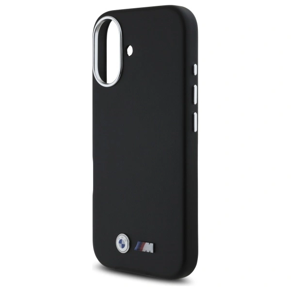 BMW BMHCP16S23PMWK Apple iPhone 16 hardcase M Smooth Full Wrapped Metal black