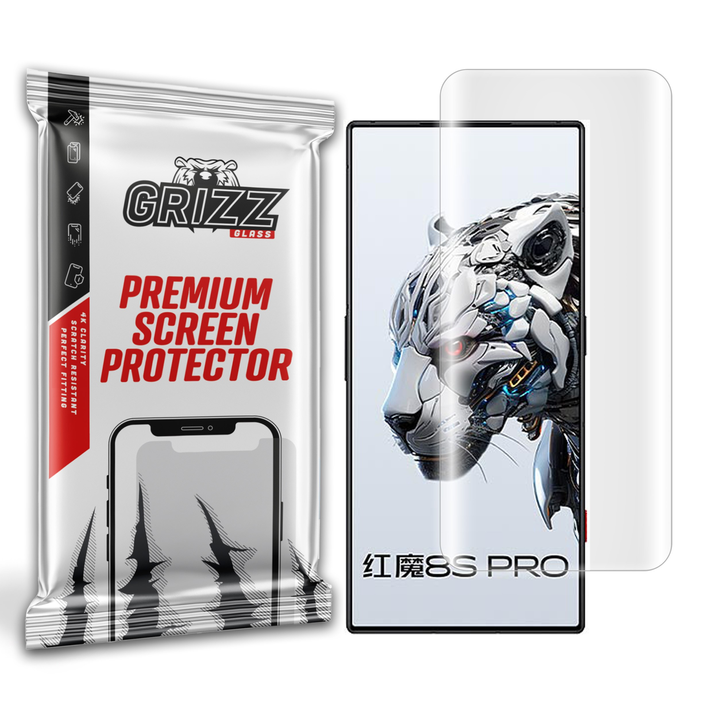 GrizzGlass Hydrofilm Nubia Red Magic 8S Pro