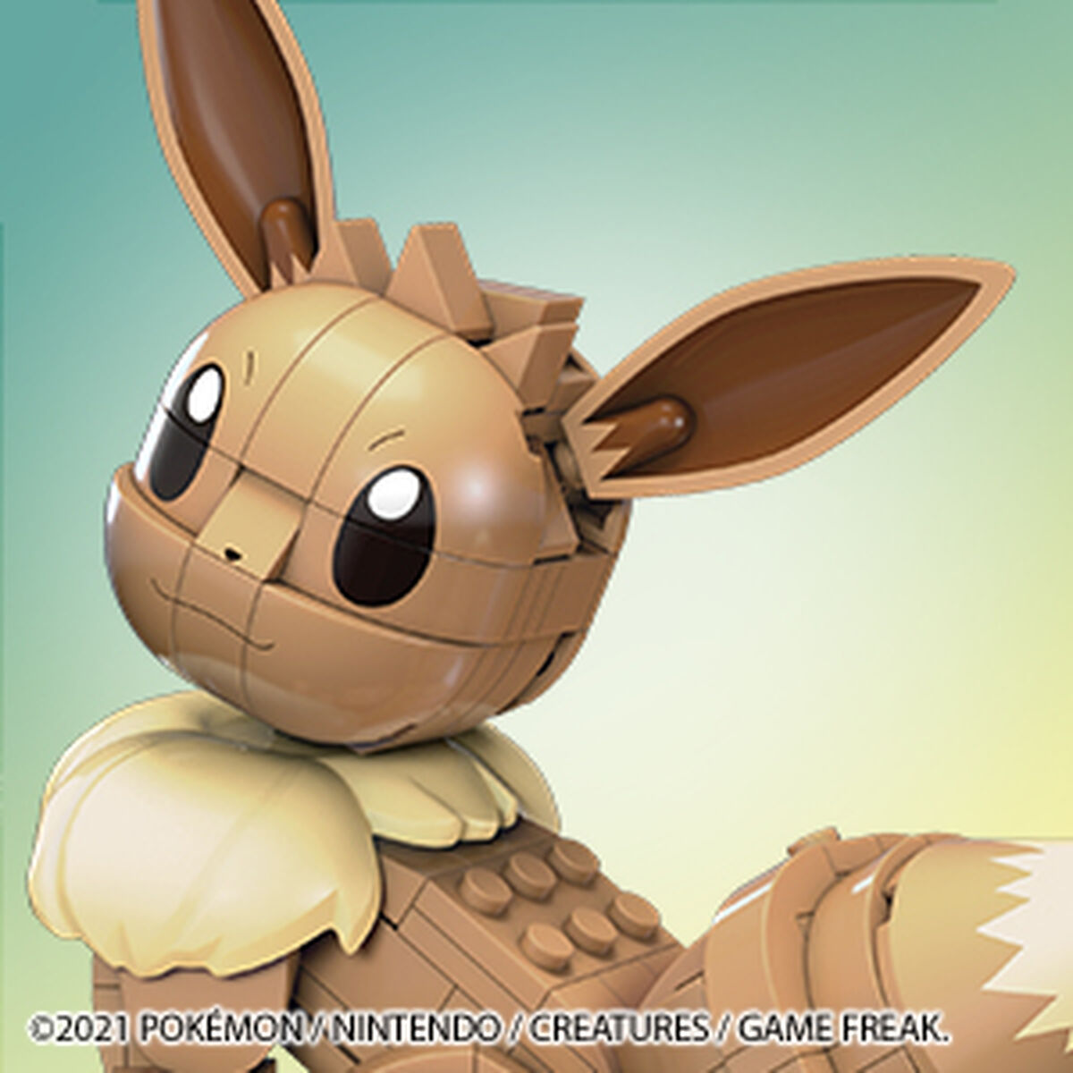 Przegubowa Figura Mega Construx  Eevee Medium + 7 lat 215 Części