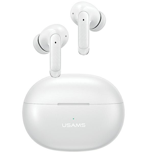 USAMS X-don Series wireless in-ear headphones Dual mic ENC TWS Bluetooth 5.3 white