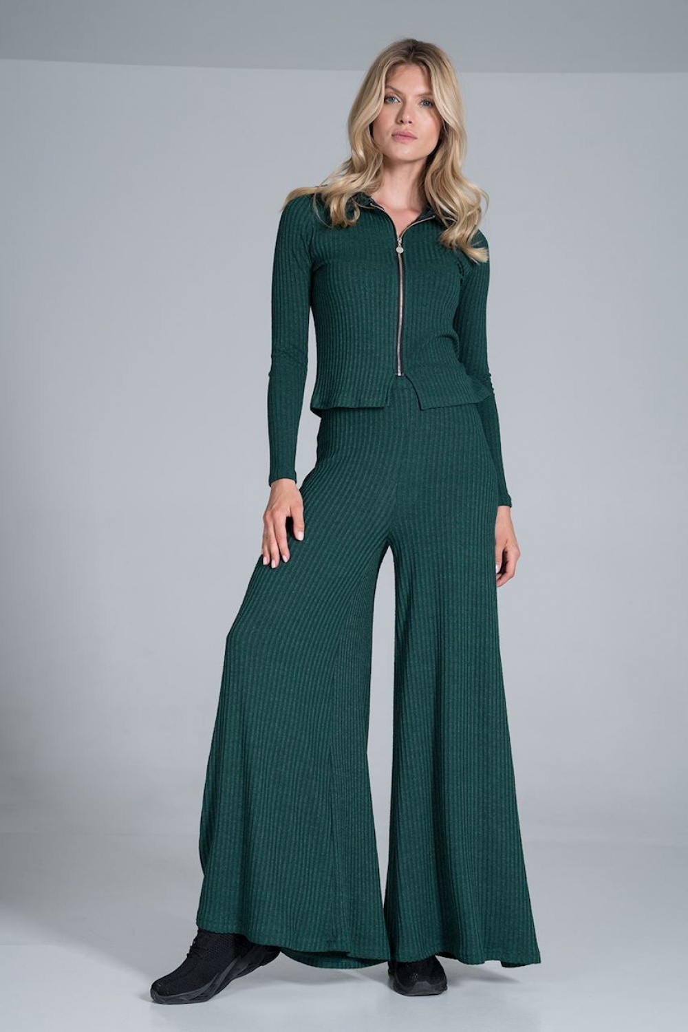 Spodnie Damskie Model M820 Green - Figl Zielony Damska